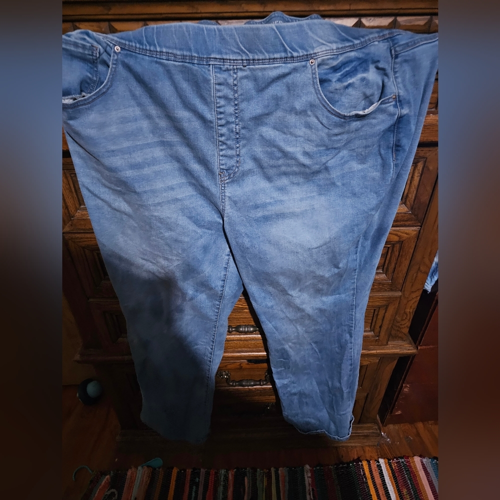 Terra and sky jegging 3x light blue